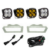 RAM Squadron SAE Fog Pocket Light Kit - RAM 2009-10 1500; RAM 2011-12 1500; 2010-18 2500/3500 SAE Fog Baja Amber