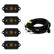 LED Rock Light Kit Baja Amber