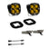 Ford Squadron SAE Fog Pocket Light Kit - Ford 2011-16 F-250/350 Super Duty SAE Fog Baja Amber