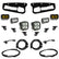 Ford S2 SAE “Sportsmen” Fog Pocket Light Kit - Ford 2021-2026 Bronco; Steel Bumper Baja Amber Upfitter