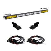 Ford OnX6+ 50 Inch Dual Control Roof Mount Light Kit - Ford 2021-2026 Bronco; 2022-2026 Bronco Raptor Multi-Pattern Clear/Baja Amber