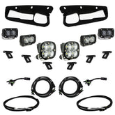 Ford Bronco S2 SAE “Pro” Fog Pocket Light Kit - Ford 2021-2026 Bronco; Steel Bumper Clear Upfitter