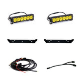 Ford OnX6+ 10 Inch Dual Behind Grille Light Bar Kit - Ford 2021-2026 F-150 Raptor, 2024-2026 F-150 Raptor 37/R Driving/Combo Baja Amber
