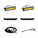 Ford OnX6+ 10 Inch Dual Behind Grille Light Bar Kit - Ford 2021-2026 F-150 Raptor, 2024-2026 F-150 Raptor 37/R Driving/Combo Baja Amber