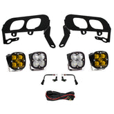 Squadron Sport/SAE Dual Fog Pocket Light Kit - 2014-15 Chevrolet Silverado 1500 SAE Fog Baja Amber