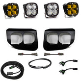 Ford Squadron SAE/Sport Fog Pocket Light Kit - Ford 2020-22 F-250/350 Super Duty SAE Fog Baja Amber