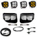 Ford Squadron SAE/Sport Fog Pocket Light Kit - Ford 2020-22 F-250/350 Super Duty SAE Fog Baja Amber