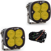 XL80 LED Auxiliary Light Pod Pair Wide Cornering Baja Amber