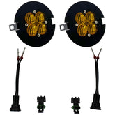 Ford/Toyota Squadron Sport Fog Pocket Light Kit - Ford 2006-14 F-150; Toyota 2005-11 Tacoma; 2007-13 Tundra Wide Cornering Baja Amber