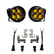 Toyota Squadron-R SAE Fog Pocket Light Kit - Toyota 2016-21 RAV4; 2014-19 Highlander SAE Fog Baja Amber
