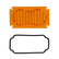 S2 Light Pod Lens Kit Wide Cornering Factory Amber