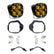Mercedes Squadron SAE Fog Pocket Light Kit - Mercedes-Benz 2019-2026 Sprinter 1500/2500/3500 SAE Fog Baja Amber