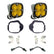 Mercedes Squadron Pro Fog Pocket Light Kit - Mercedes-Benz 2019-2026 Sprinter 1500/2500/3500 Wide Cornering Baja Amber