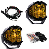 LP4 Pro LED Auxiliary Light Pod Pair Driving/Combo Baja Amber