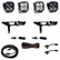 Ford Squadron SAE/Pro Fog Pocket Light Kit - Ford 2021-23 F-150; NOTE: w/ Daytime Running Lights (DRL) SAE Fog Clear
