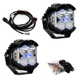 LP4 Pro LED Auxiliary Light Pod Pair Driving/Combo Clear