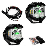 LP4 Pro LED Auxiliary Light Pod Pair Driving/Combo Clear
