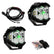 LP4 Pro LED Auxiliary Light Pod Pair Driving/Combo Clear