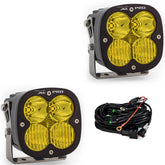 XL Pro LED Auxiliary Light Pod Pair Driving/Combo Baja Amber