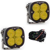 XL Pro LED Auxiliary Light Pod Pair Wide Cornering Baja Amber