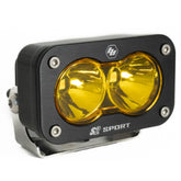 S2 Sport Black LED Auxiliary Light Pod Spot Baja Amber