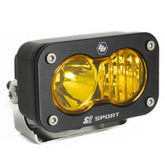 S2 Sport Black LED Auxiliary Light Pod Driving/Combo Baja Amber