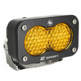 S2 Sport Black LED Auxiliary Light Pod Work/Scene Baja Amber