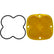 Squadron Light Pod Lens Kit Work/Scene Baja Amber