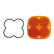 Squadron Light Pod Lens Kit Work/Scene Factory Amber