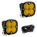 Squadron Pro Black LED Auxiliary Light Pod Pair Work/Scene Baja Amber