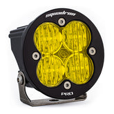 Squadron-R Pro Black LED Auxiliary Light Pod Wide Cornering Baja Amber