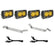 Toyota S2 Sport Dual Fog Pocket Light Kit - Toyota 2024-2026 Tacoma Wide Cornering Baja Amber
