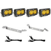 Toyota S2 Sport Dual Fog Pocket Light Kit - Toyota 2022-2026 Tundra Wide Cornering Baja Amber