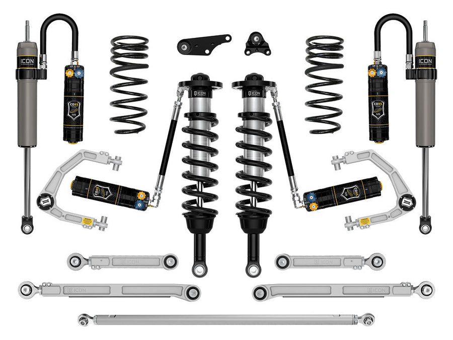 ICON 2025-2026 Toyota 4Runner 4WD, 1.25-3" Lift, Stage 11 Suspension System, Billet for Toyota 4Runner