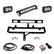S8 10-inch/S2 Pro Grille Light Kit - 2024-2026 Toyota Tacoma; TRD Pro Multi Pattern Clear