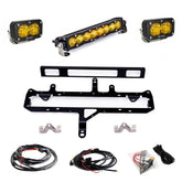 S8 10-inch/S2 Pro Grille Light Kit - 2024-2026 Toyota Tacoma; TRD Pro Multi Pattern Baja Amber