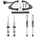 Camburg Engineering 2WD/4WD 2019-2024 Chevrolet Silverado 1500 | GMC Sierra 1500 Excludes Trail Boss/AT4 FOX 2.0 Performance S/R Lift Kit CAM-210093-U for the Chevrolet Silverado, GMC Sierra