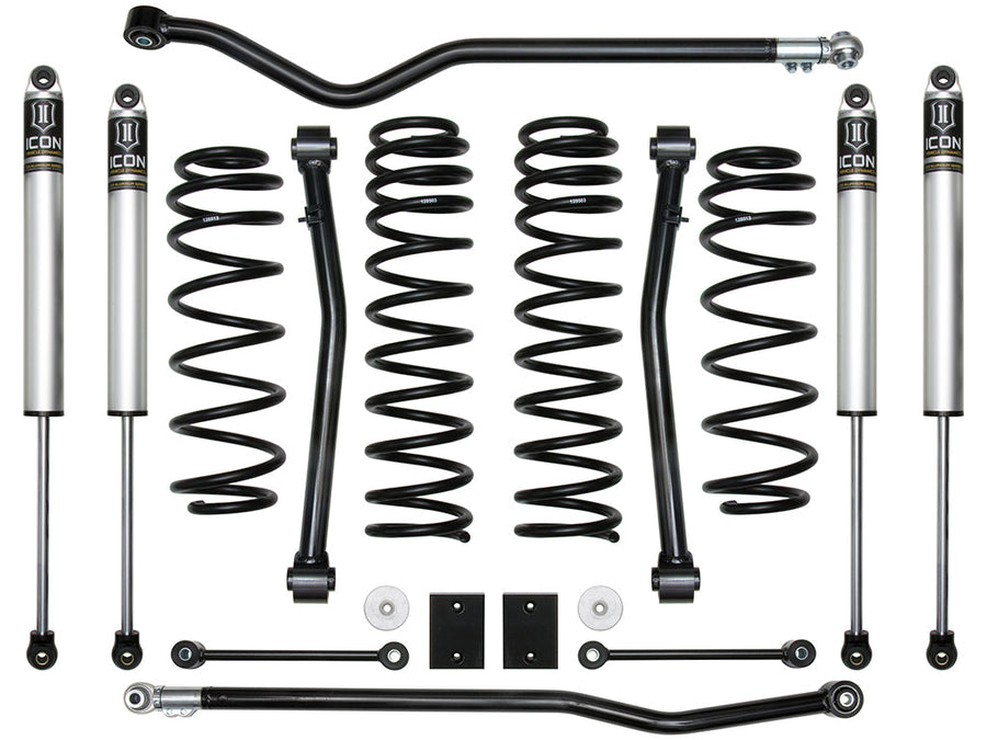 ICON 2018-Up Jeep JL Wrangler, 2.5" Lift, Stage 3 Suspension System for Jeep Wrangler JL