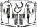 ICON 03-09 4Runner/FJ Cruiser 0-3.5" Lift Stage 7 Suspension System, Tubular UCA for Toyota 4Runner
