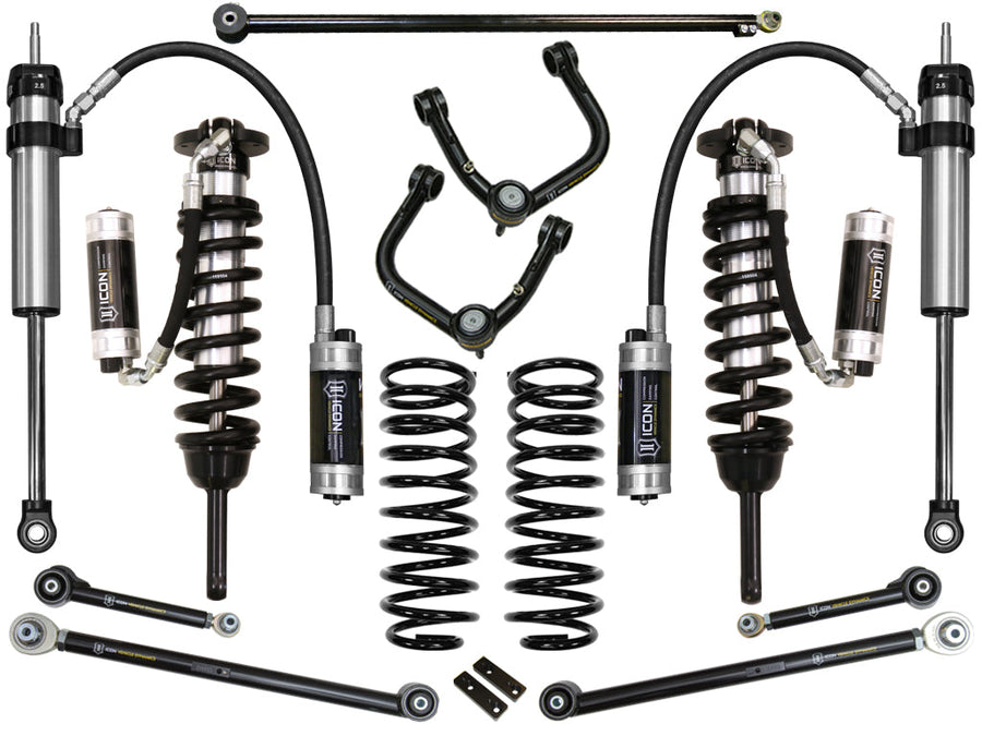ICON 03-09 4Runner/FJ Cruiser 0-3.5" Lift Stage 7 Suspension System, Tubular UCA for Toyota 4Runner