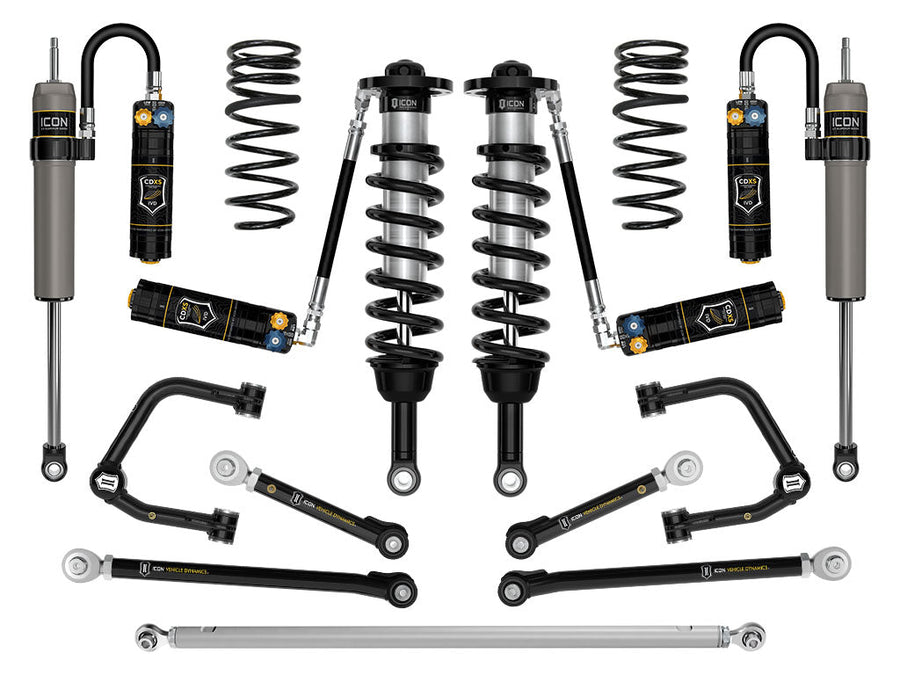 ICON 2025-2026 Toyota 4Runner 2WD, 1.25-3" Lift, Stage 11 Suspension System, Tubular for Toyota 4Runner