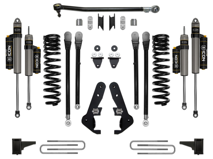 ICON 2020-2022 Ford F250/F350, 4.5" Lift, Stage 4 Suspension System for Ford Super Duty