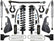 ICON 2017-2022 Ford F250/F350, 4-5.5" Lift, Stage 1 Suspension System for Ford Super Duty
