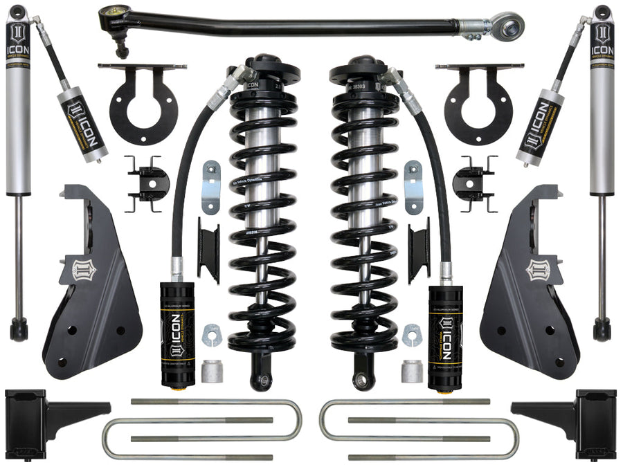 ICON 2017-2022 Ford F250/F350, 4-5.5" Lift, Stage 1 Suspension System for Ford Super Duty
