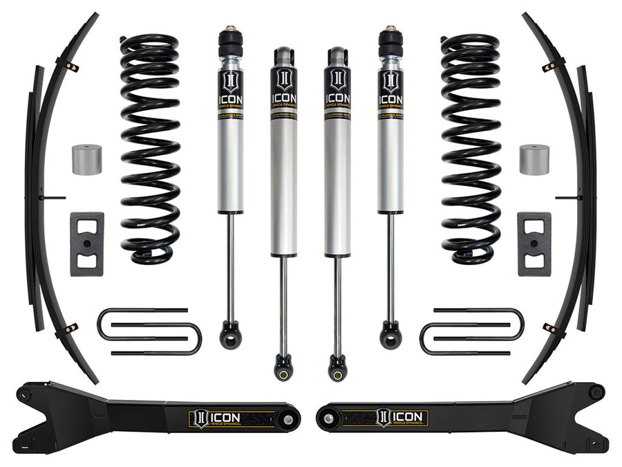 ICON 2023-2025 Ford F-250/F-350 Super Duty 4WD, Diesel, 2.5" Lift, Stage 1 Suspension System w/ Radius Arms and Expansion Packs for Ford Super Duty