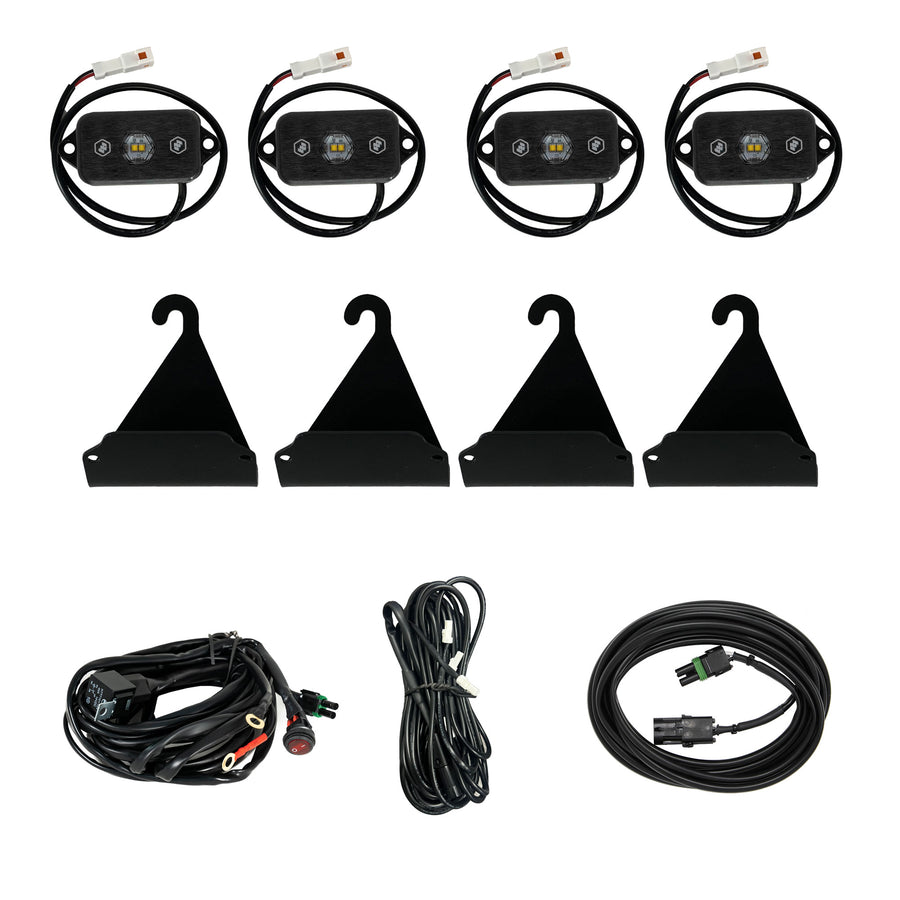 Toyota Bed Rail Cargo Light Kit - 2005-On Toyota Tacoma; 2007-On Toyota Tundra White
