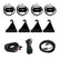 Toyota Bed Rail Cargo Light Kit - 2005-On Toyota Tacoma; 2007-On Toyota Tundra Red
