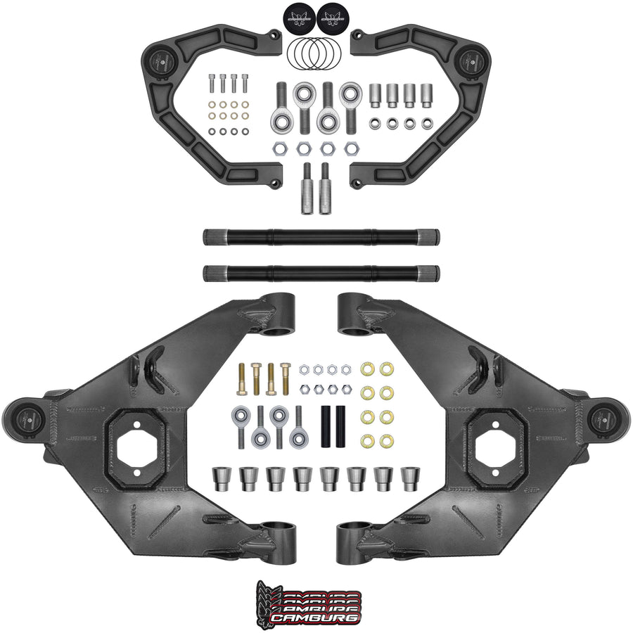 Camburg Engineering 2021-2025 Ford Bronco Excludes Raptor Gray KINETIK X-Joint XL Trail Series Long Travel Kit CAM-110243-KX-GRY for the Ford Raptor, Ford Bronco