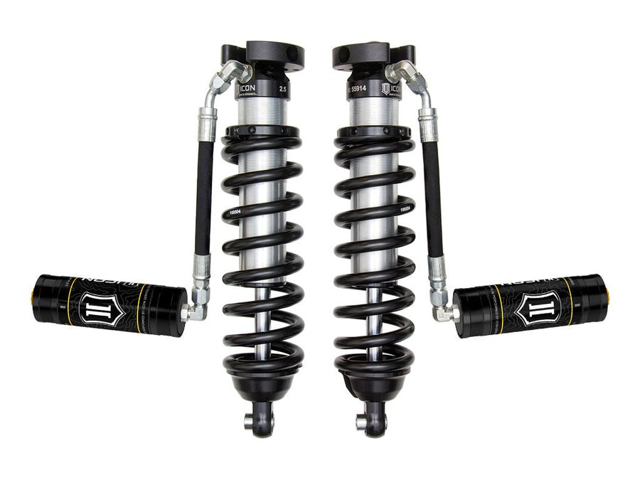 ICON 1996-2004 Toyota Tacoma, 0-3" Lift, Front,V.S. 2.5 Series Coilover Kit, Extended Travel, Remote Reservoir, 700 lbs/in Spring Rate for Toyota Tacoma