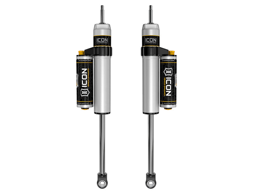 ICON 2011-16 GM 2500/3500 HD, 6-8” Lift, Front 2.5 VS PB/CDCV Shocks, Pair for Chevrolet Silverado